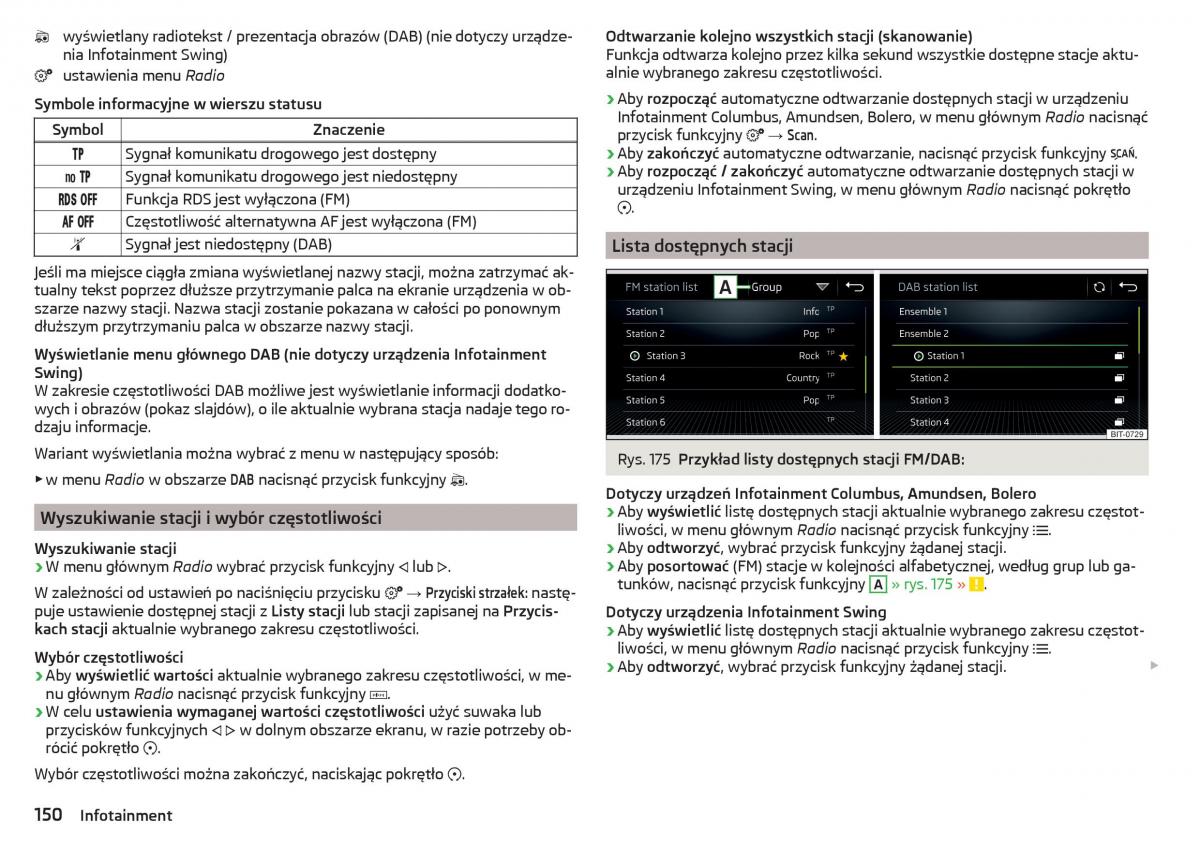 Skoda Kodiaq instrukcja obslugi / page 152