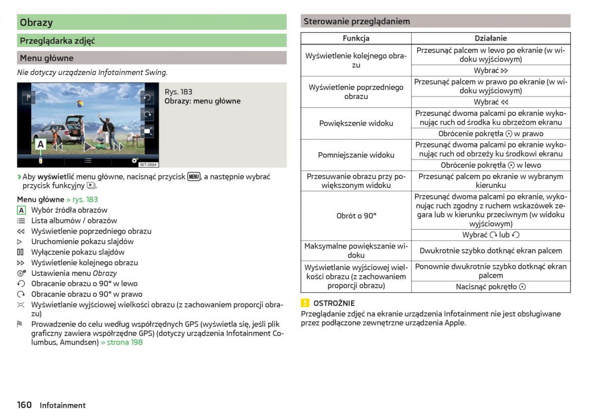 Skoda Kodiaq instrukcja obslugi / page 162