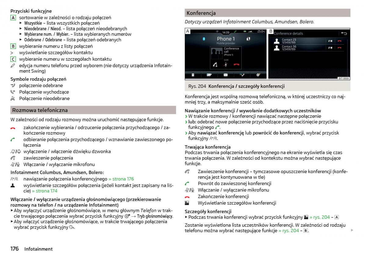 Skoda Kodiaq instrukcja obslugi / page 178