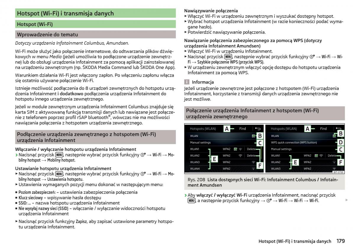 Skoda Kodiaq instrukcja obslugi / page 181