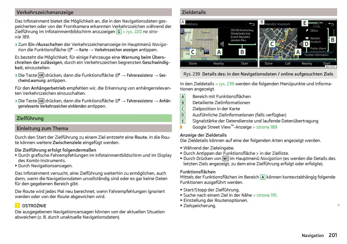 Skoda Kodiaq instrukcja obslugi / page 203