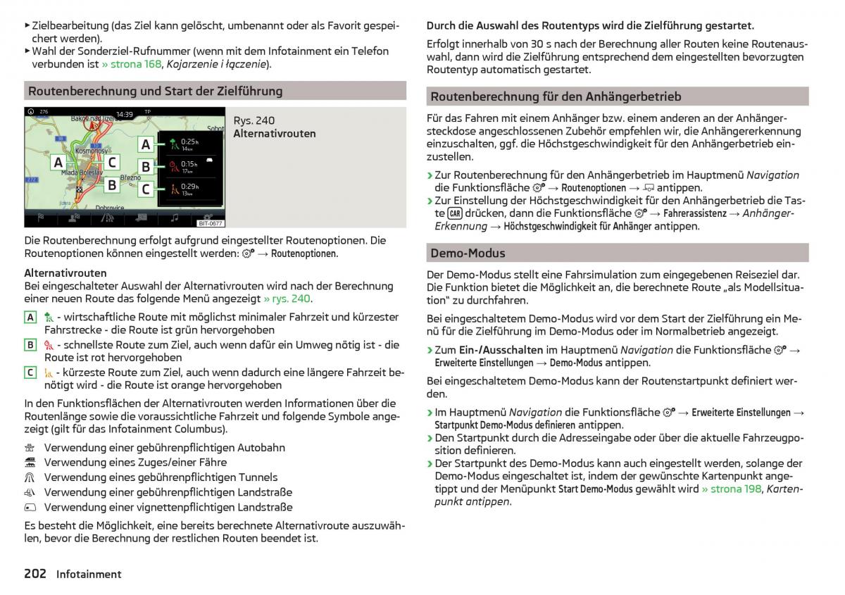 Skoda Kodiaq instrukcja obslugi / page 204