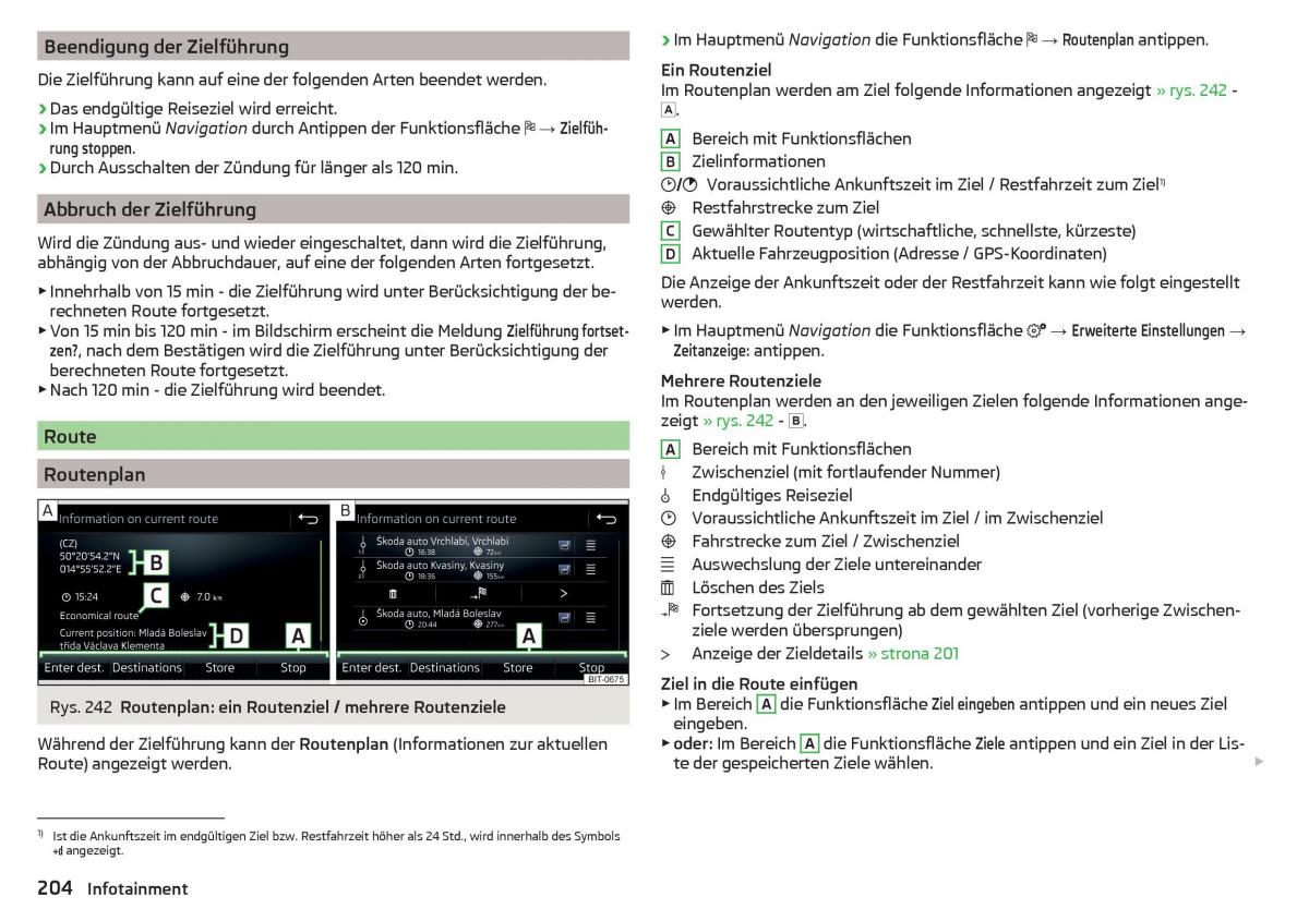 Skoda Kodiaq instrukcja obslugi / page 206