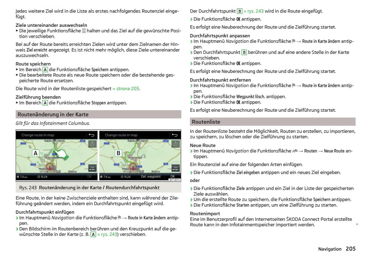 Skoda Kodiaq instrukcja obslugi / page 207