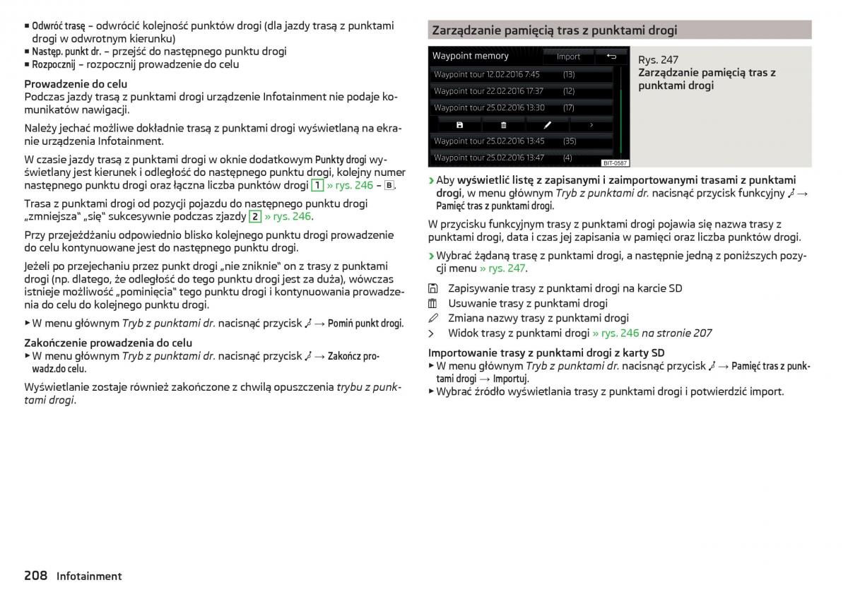 Skoda Kodiaq instrukcja obslugi / page 210