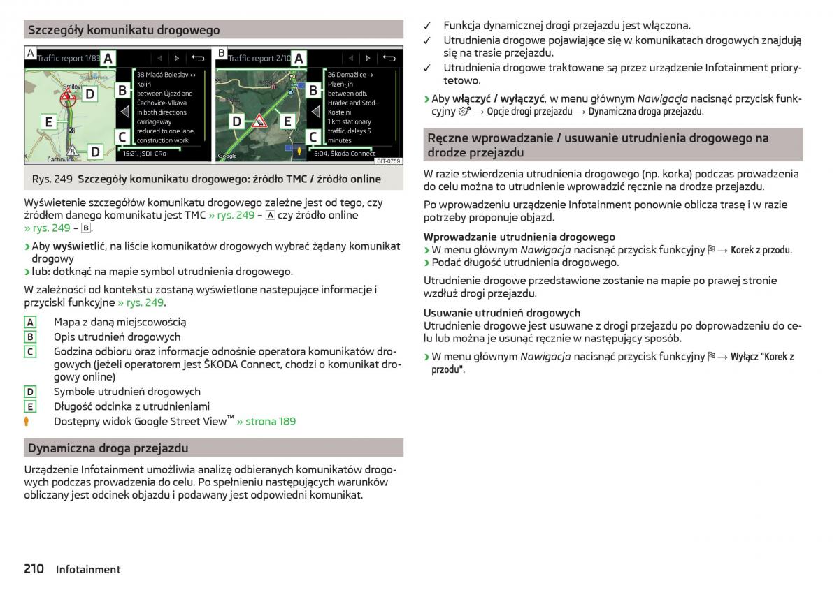 Skoda Kodiaq instrukcja obslugi / page 212