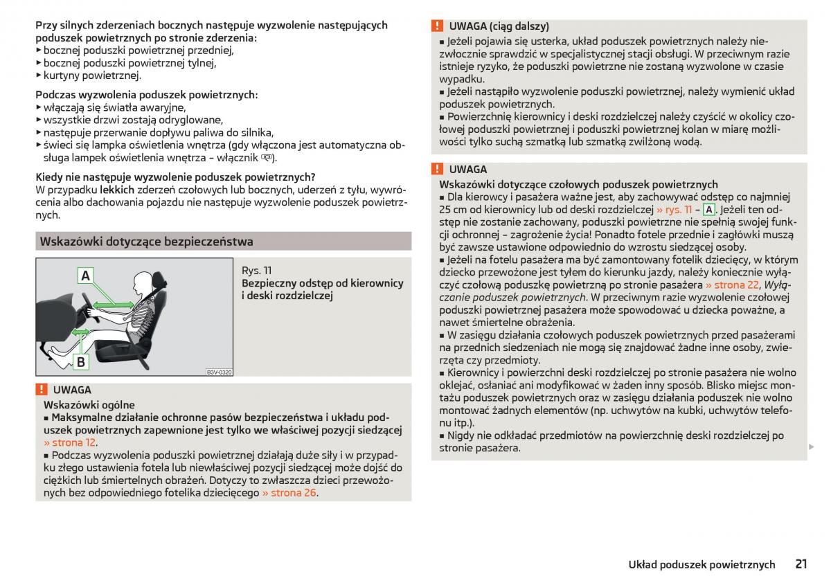 Skoda Kodiaq instrukcja obslugi / page 23