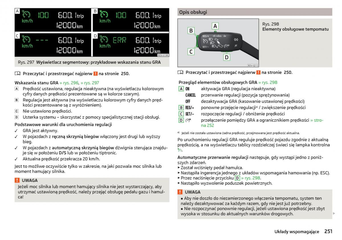 Skoda Kodiaq instrukcja obslugi / page 253