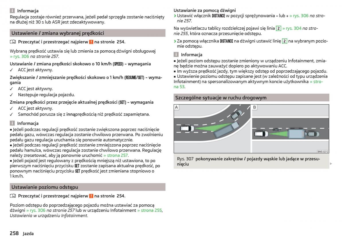 Skoda Kodiaq instrukcja obslugi / page 260