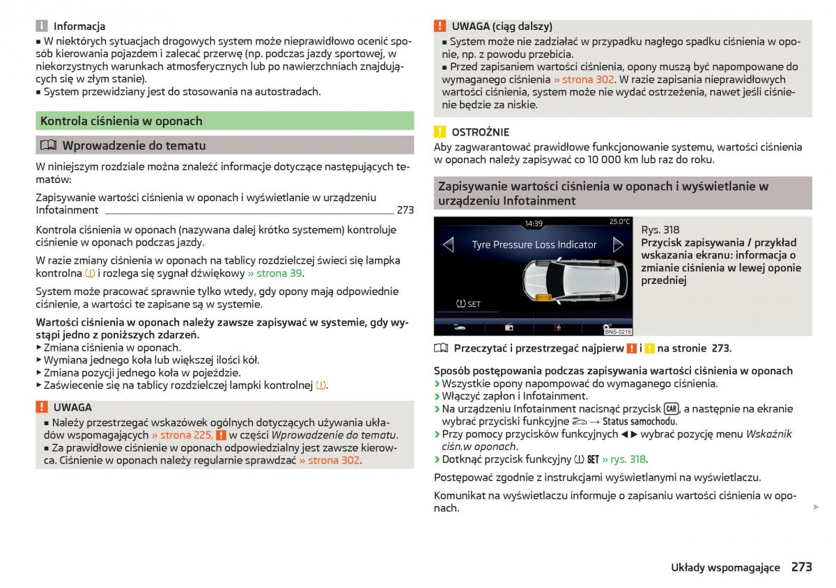 Skoda Kodiaq instrukcja obslugi / page 275