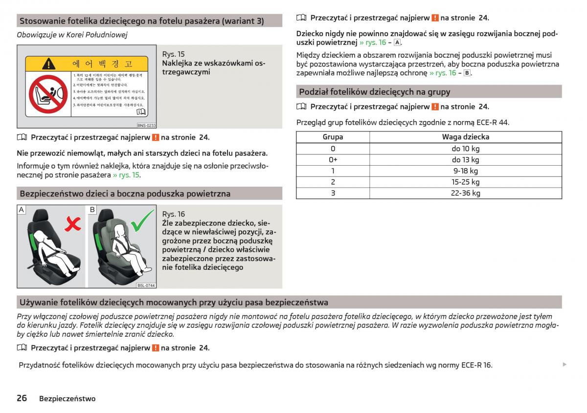 Skoda Kodiaq instrukcja obslugi / page 28