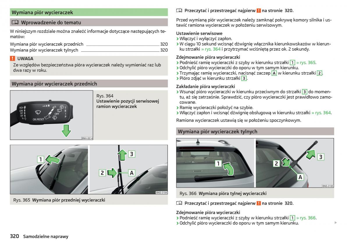 Skoda Kodiaq instrukcja obslugi / page 322