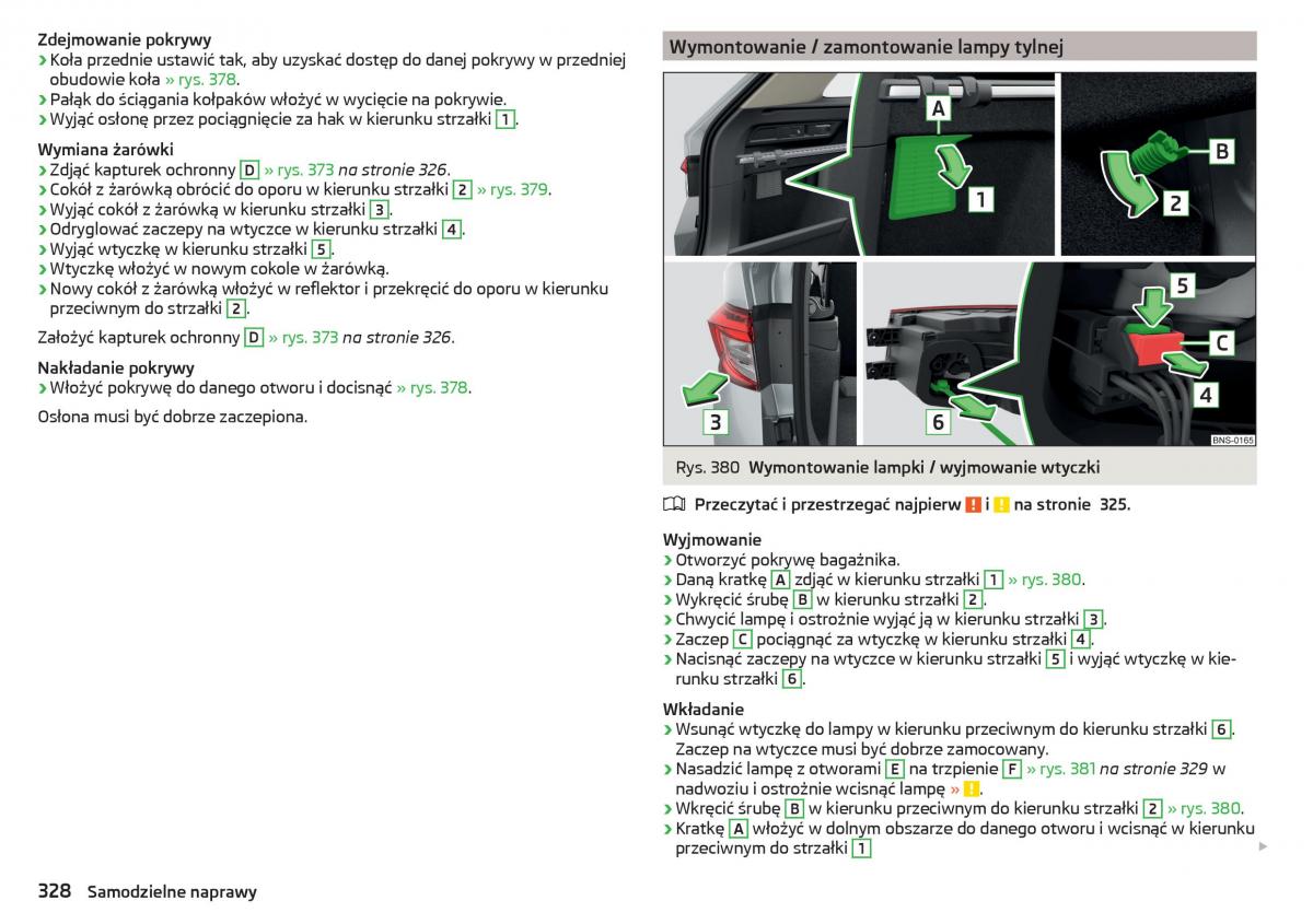 Skoda Kodiaq instrukcja obslugi / page 330