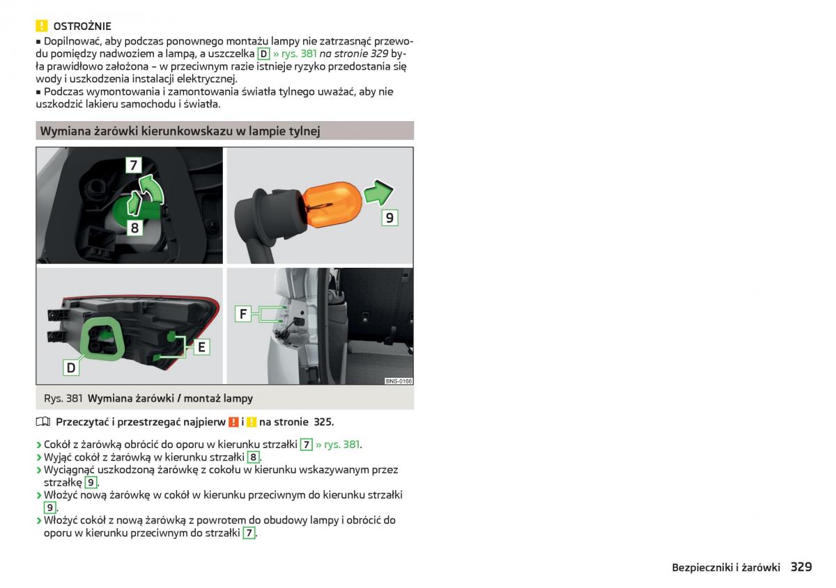 Skoda Kodiaq instrukcja obslugi / page 331