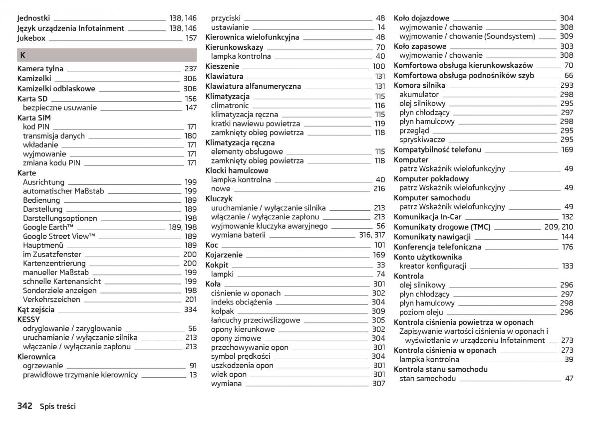 Skoda Kodiaq instrukcja obslugi / page 344