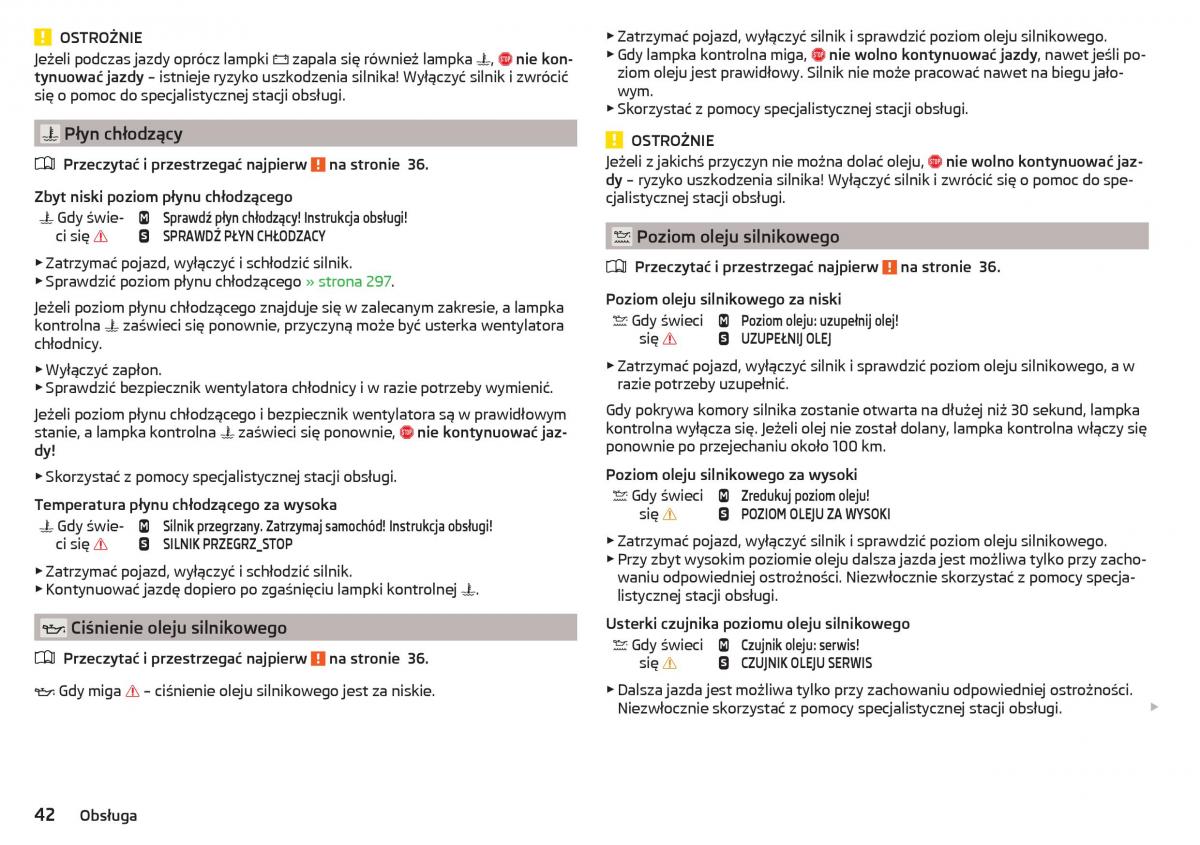 Skoda Kodiaq instrukcja obslugi / page 44