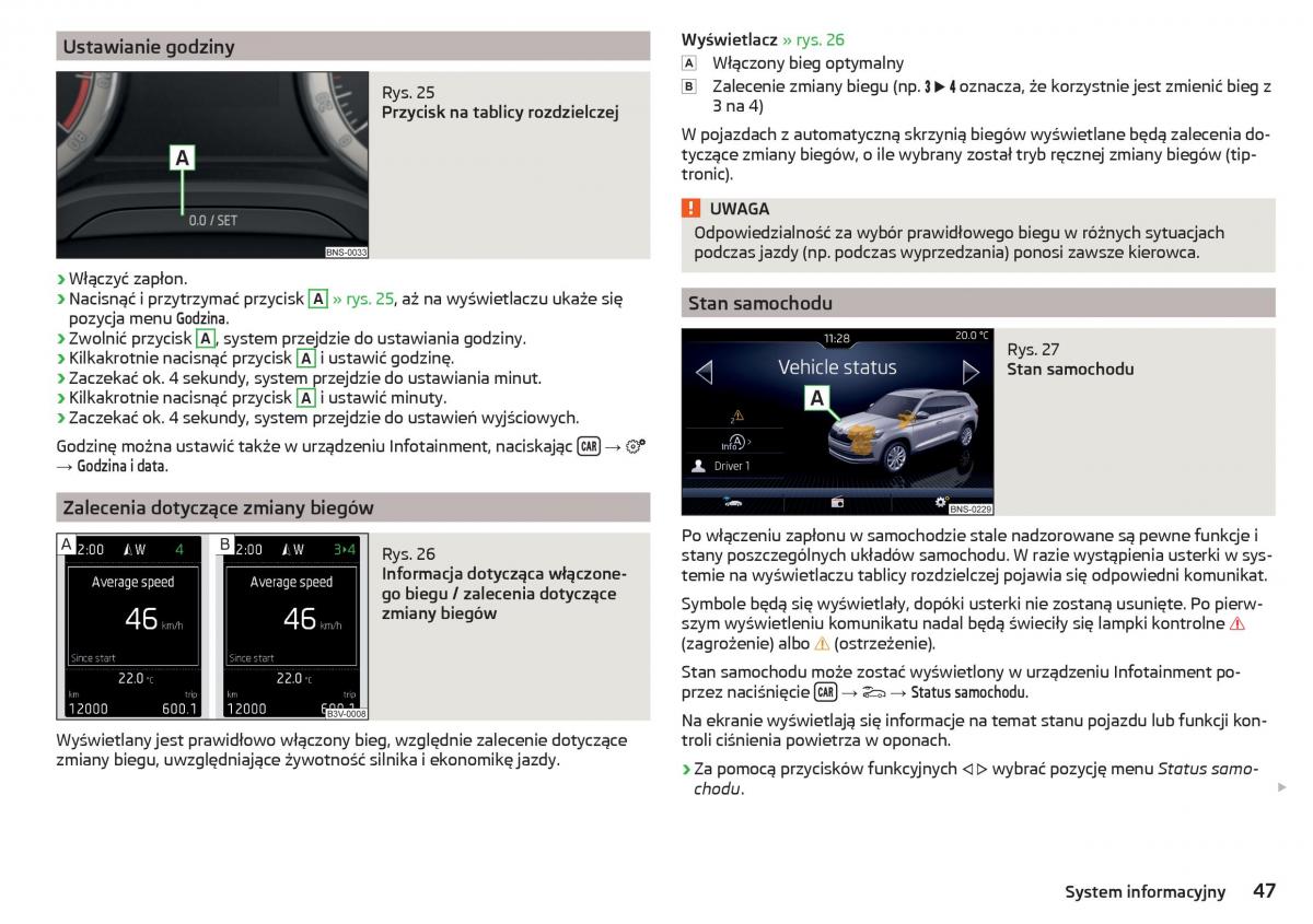 Skoda Kodiaq instrukcja obslugi / page 49