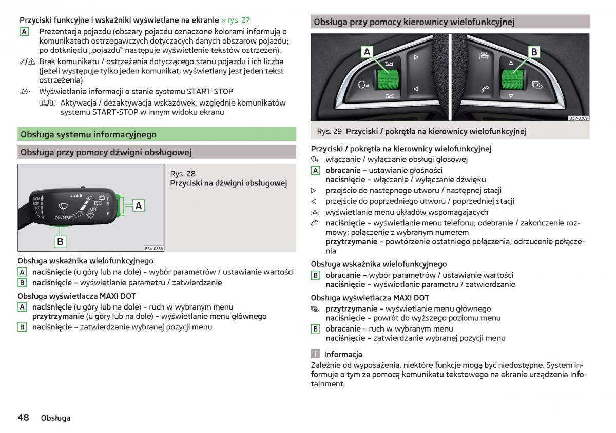 Skoda Kodiaq instrukcja obslugi / page 50