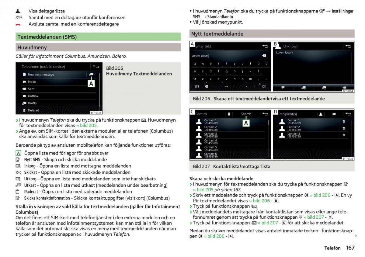 Skoda Kodiaq instruktionsbok / page 169