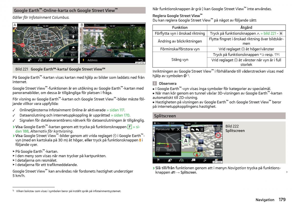 Skoda Kodiaq instruktionsbok / page 181