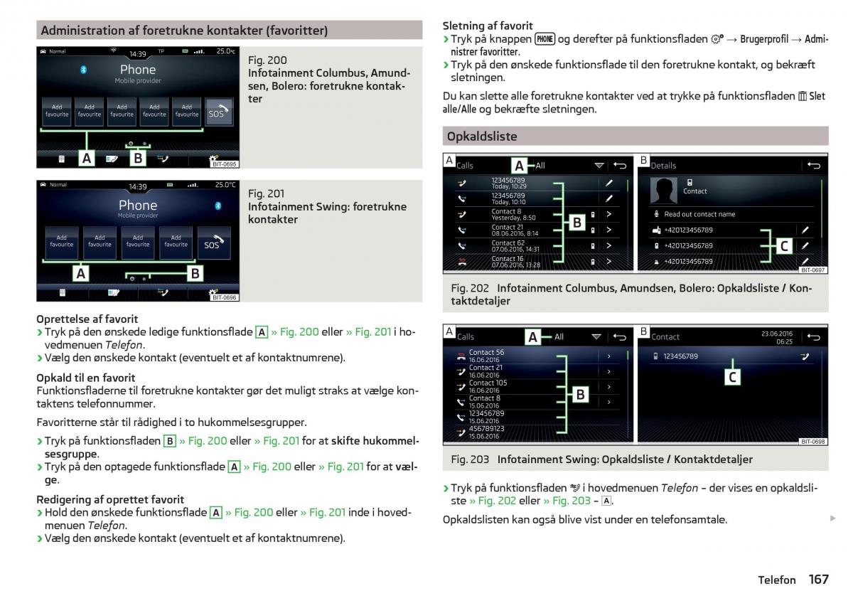 Skoda Kodiaq Bilens instruktionsbog / page 169