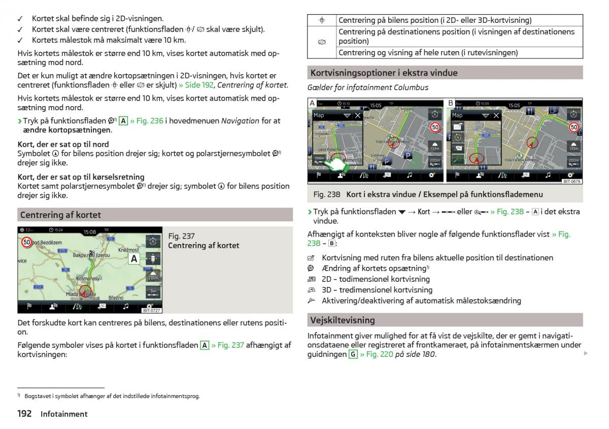 Skoda Kodiaq Bilens instruktionsbog / page 194