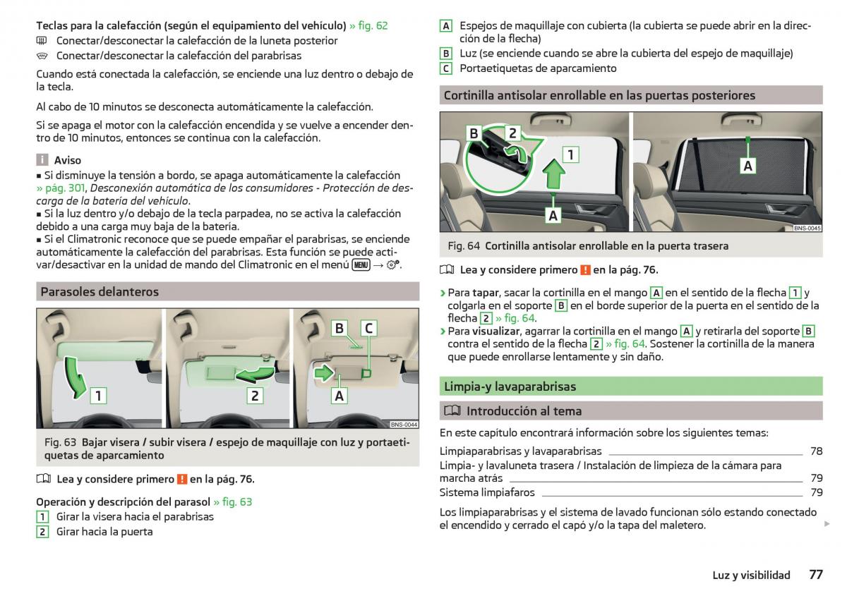 Skoda Kodiaq manual del propietario / page 79