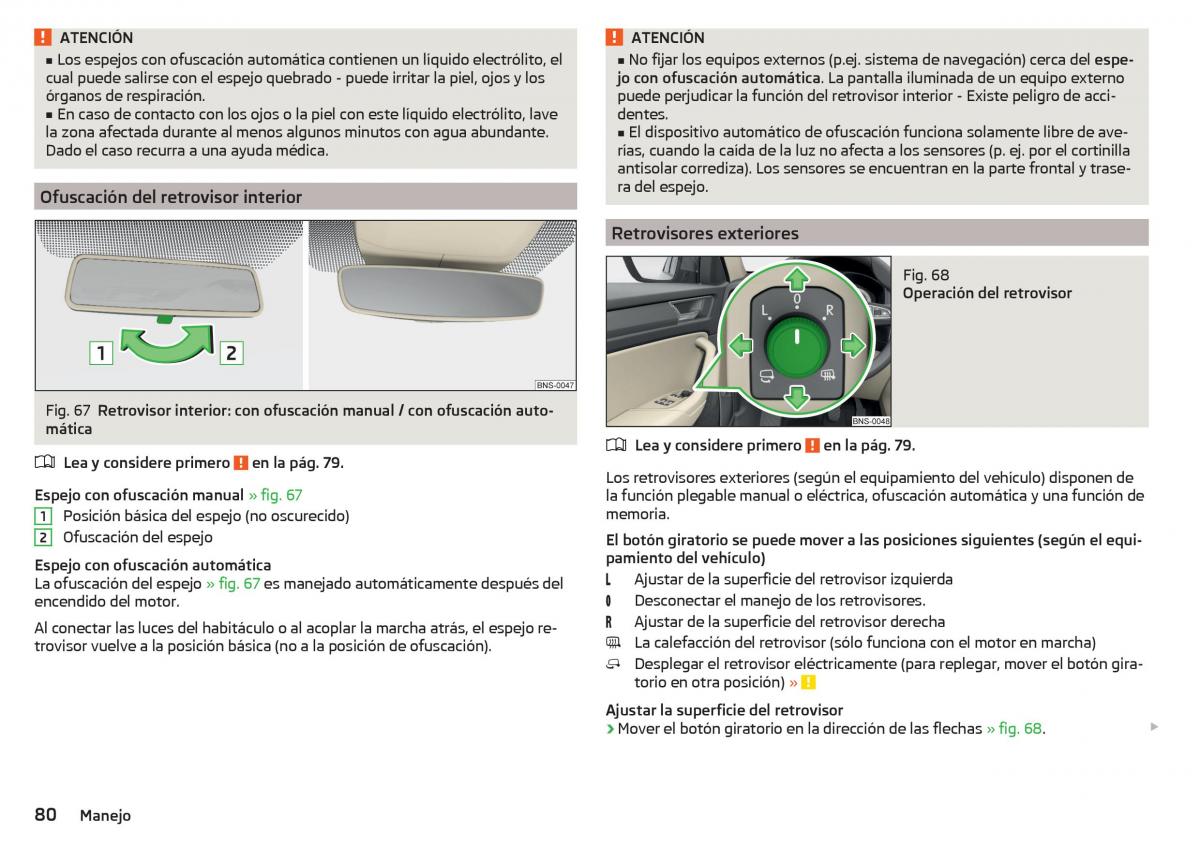 Skoda Kodiaq manual del propietario / page 82