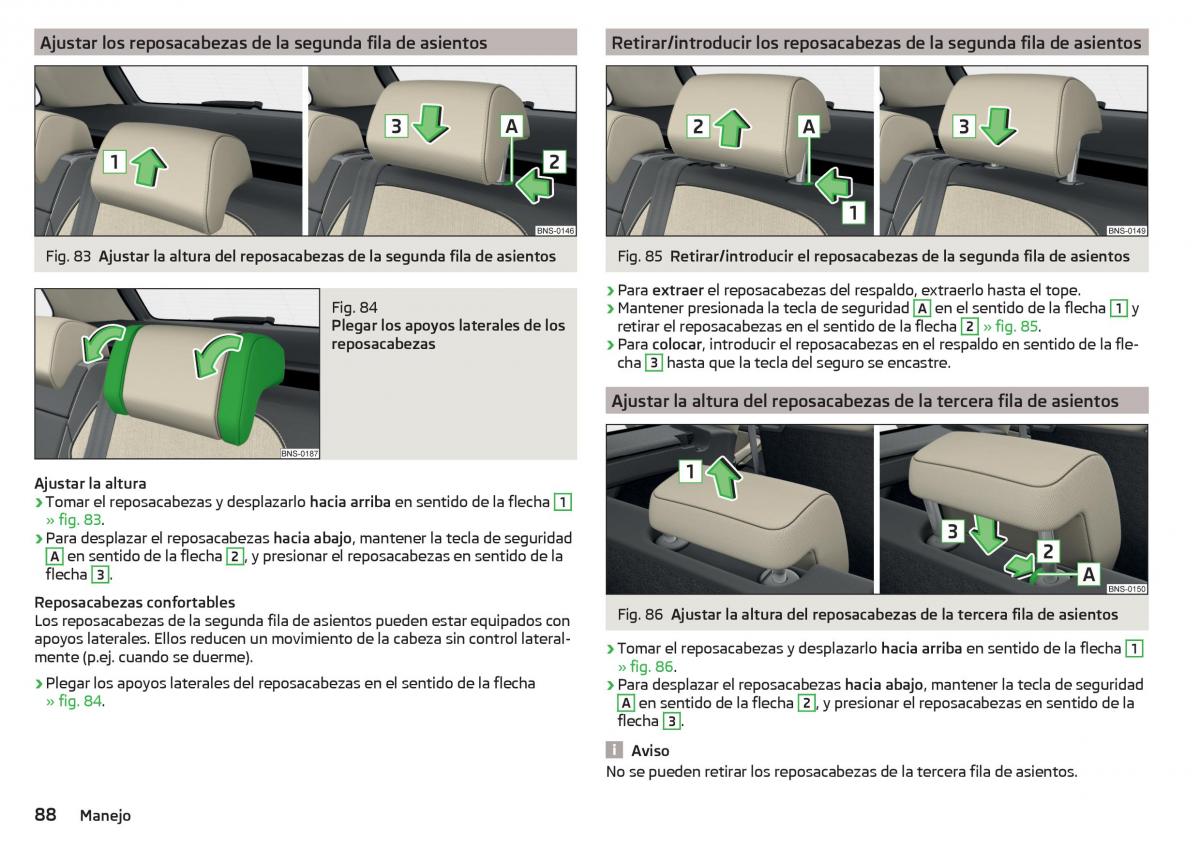 Skoda Kodiaq manual del propietario / page 90