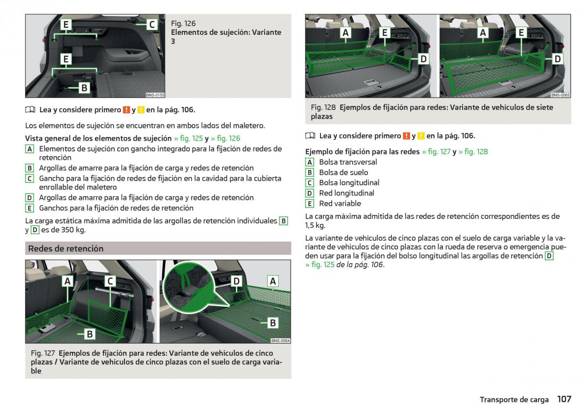 Skoda Kodiaq manual del propietario / page 109