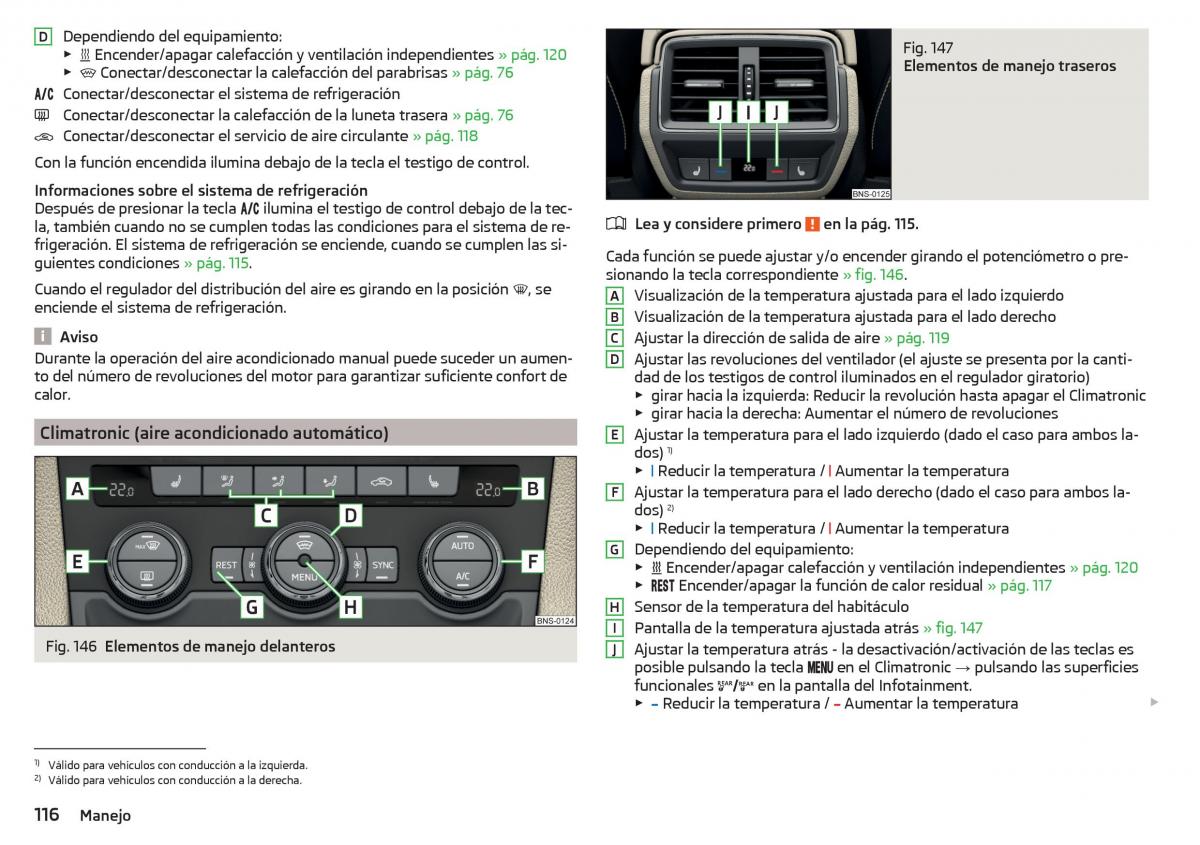 Skoda Kodiaq manual del propietario / page 118