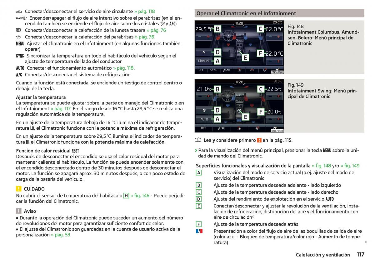 Skoda Kodiaq manual del propietario / page 119