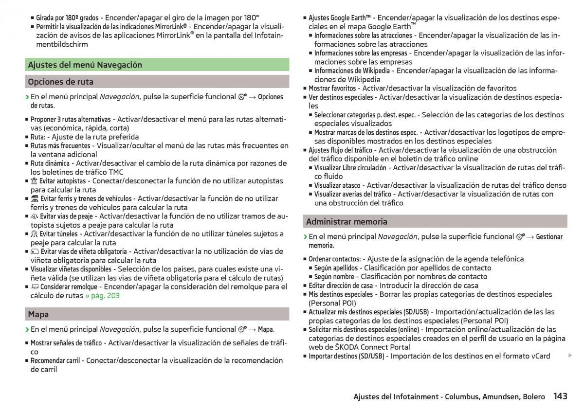 Skoda Kodiaq manual del propietario / page 145