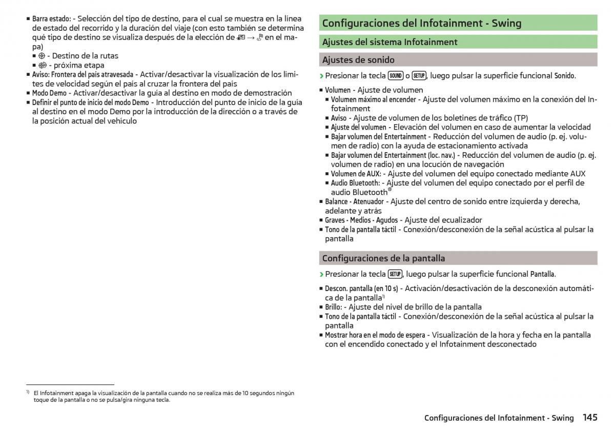 Skoda Kodiaq manual del propietario / page 147