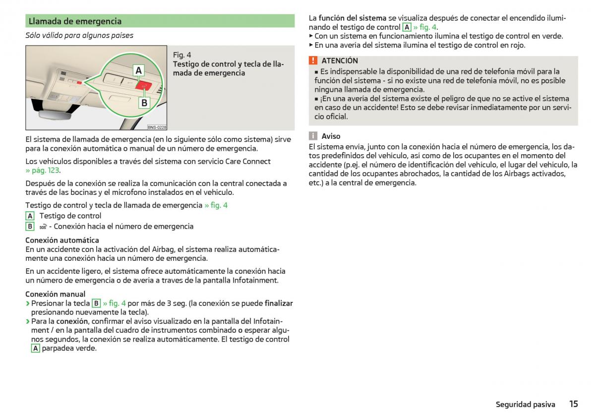 Skoda Kodiaq manual del propietario / page 17