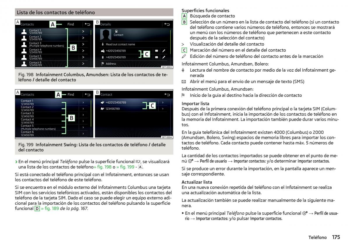 Skoda Kodiaq manual del propietario / page 177