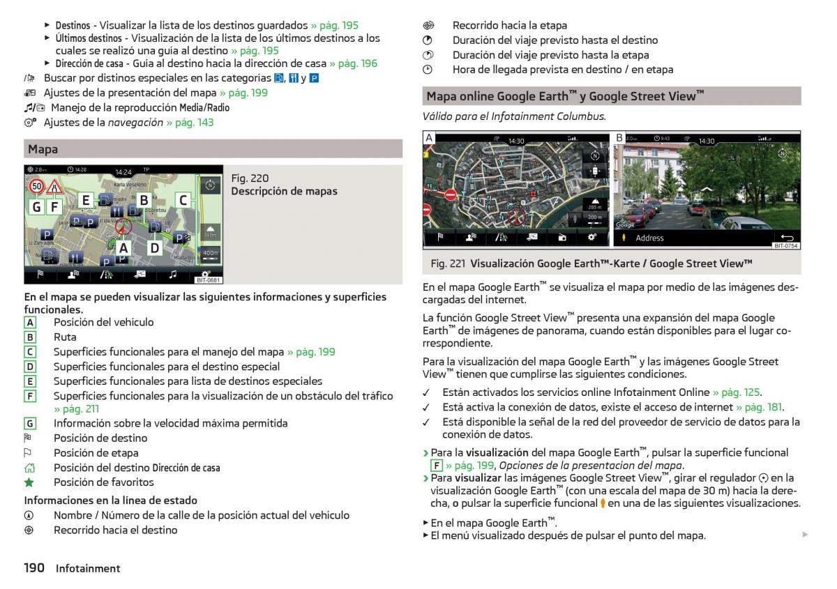 Skoda Kodiaq manual del propietario / page 192