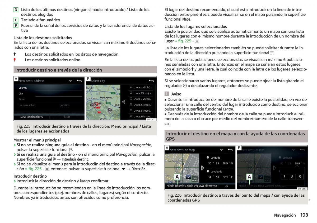 Skoda Kodiaq manual del propietario / page 195