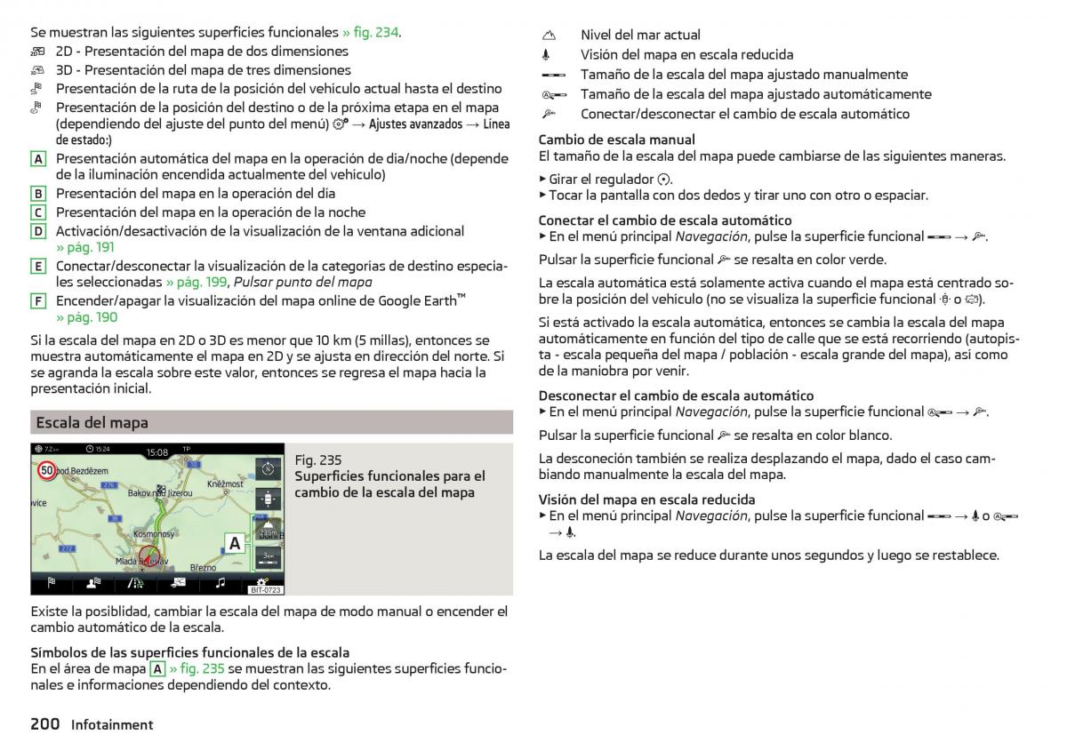 Skoda Kodiaq manual del propietario / page 202