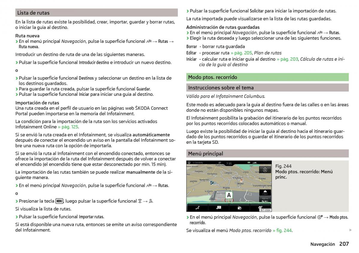 Skoda Kodiaq manual del propietario / page 209