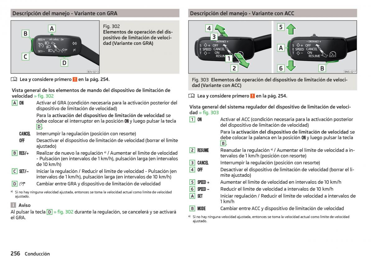 Skoda Kodiaq manual del propietario / page 258