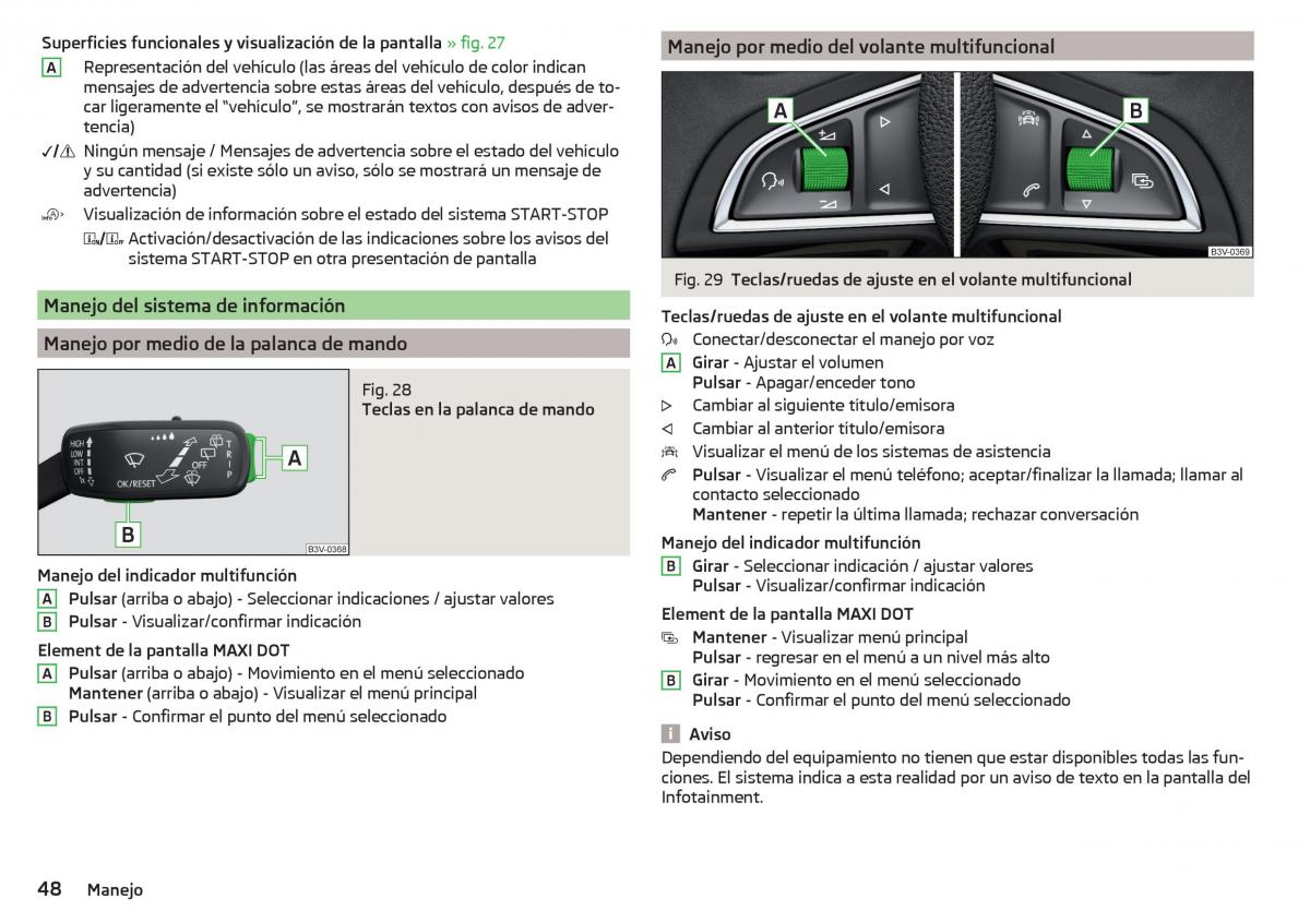 Skoda Kodiaq manual del propietario / page 50