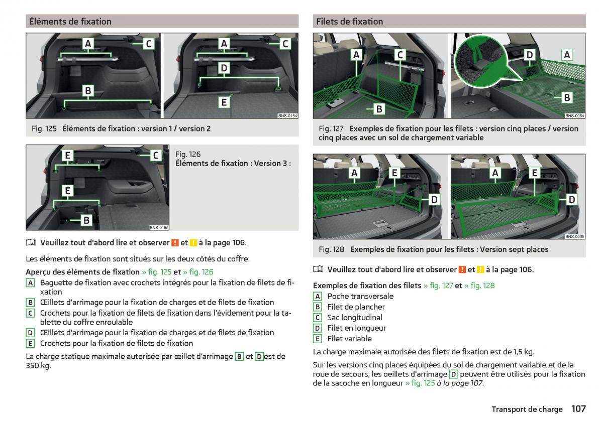 Skoda Kodiaq manuel du proprietaire / page 109