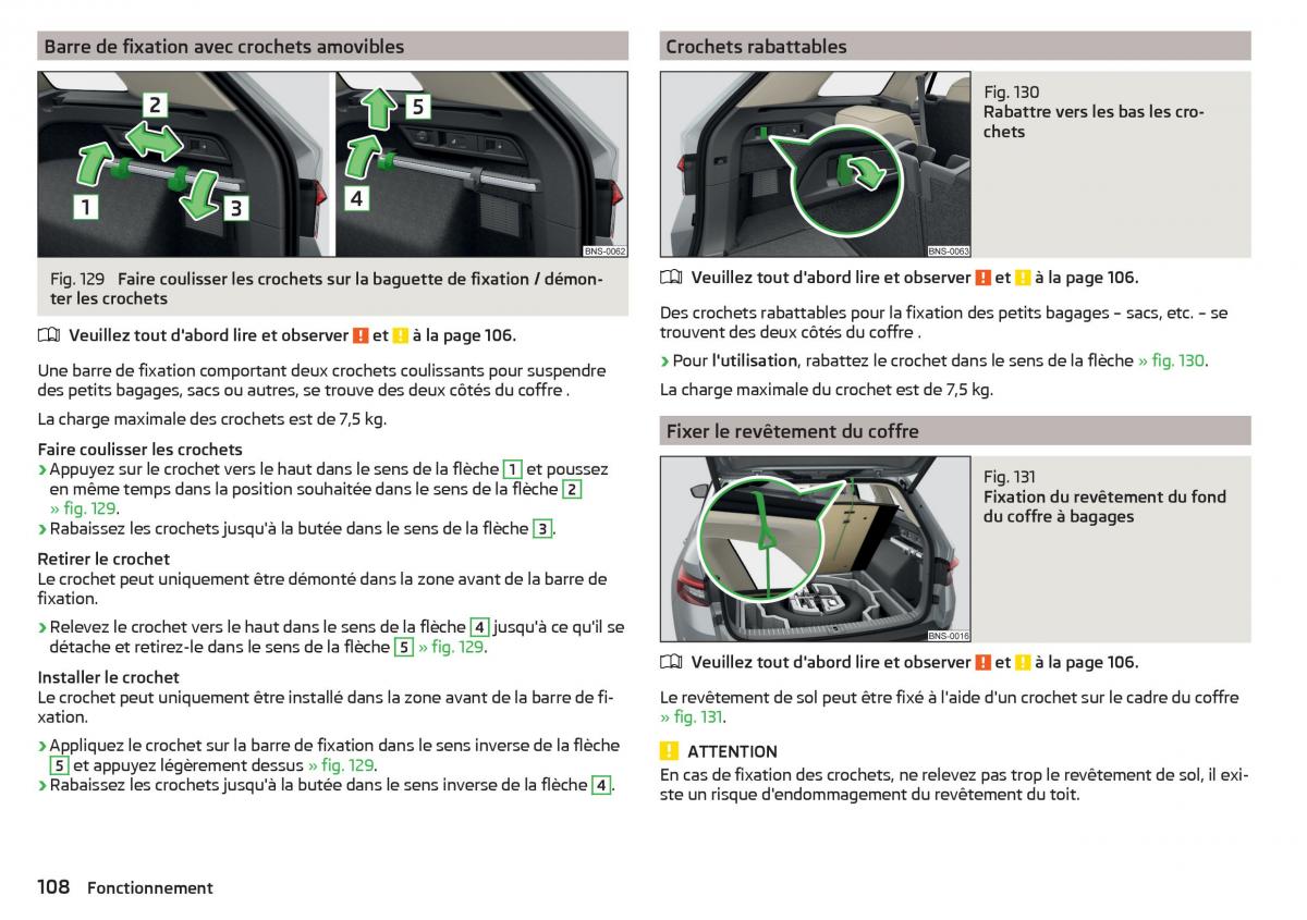 Skoda Kodiaq manuel du proprietaire / page 110