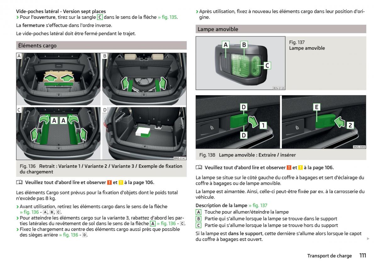 Skoda Kodiaq manuel du proprietaire / page 113