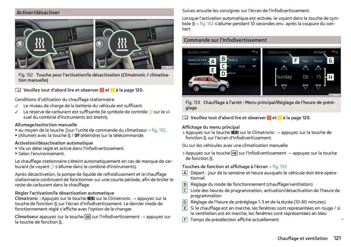 Skoda Kodiaq manuel du proprietaire / page 123