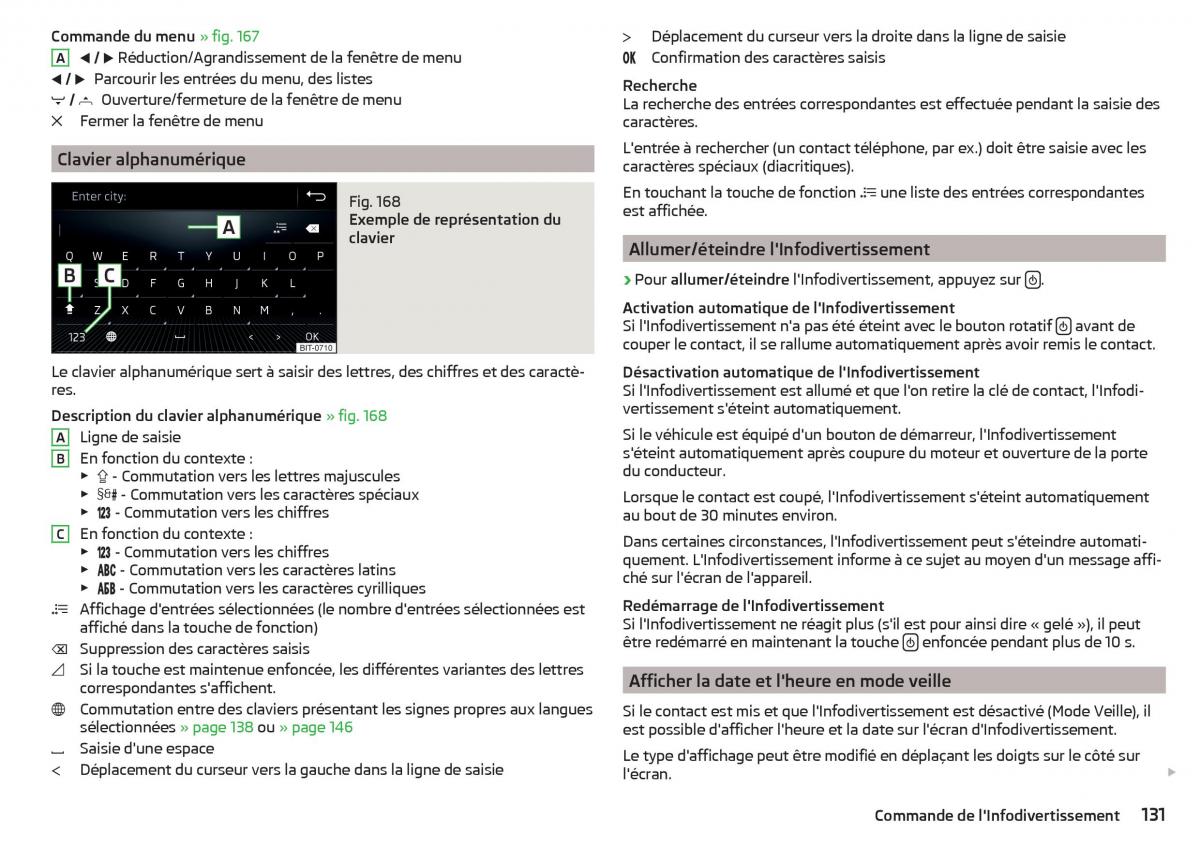 Skoda Kodiaq manuel du proprietaire / page 133