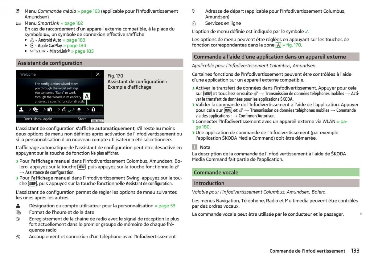 Skoda Kodiaq manuel du proprietaire / page 135