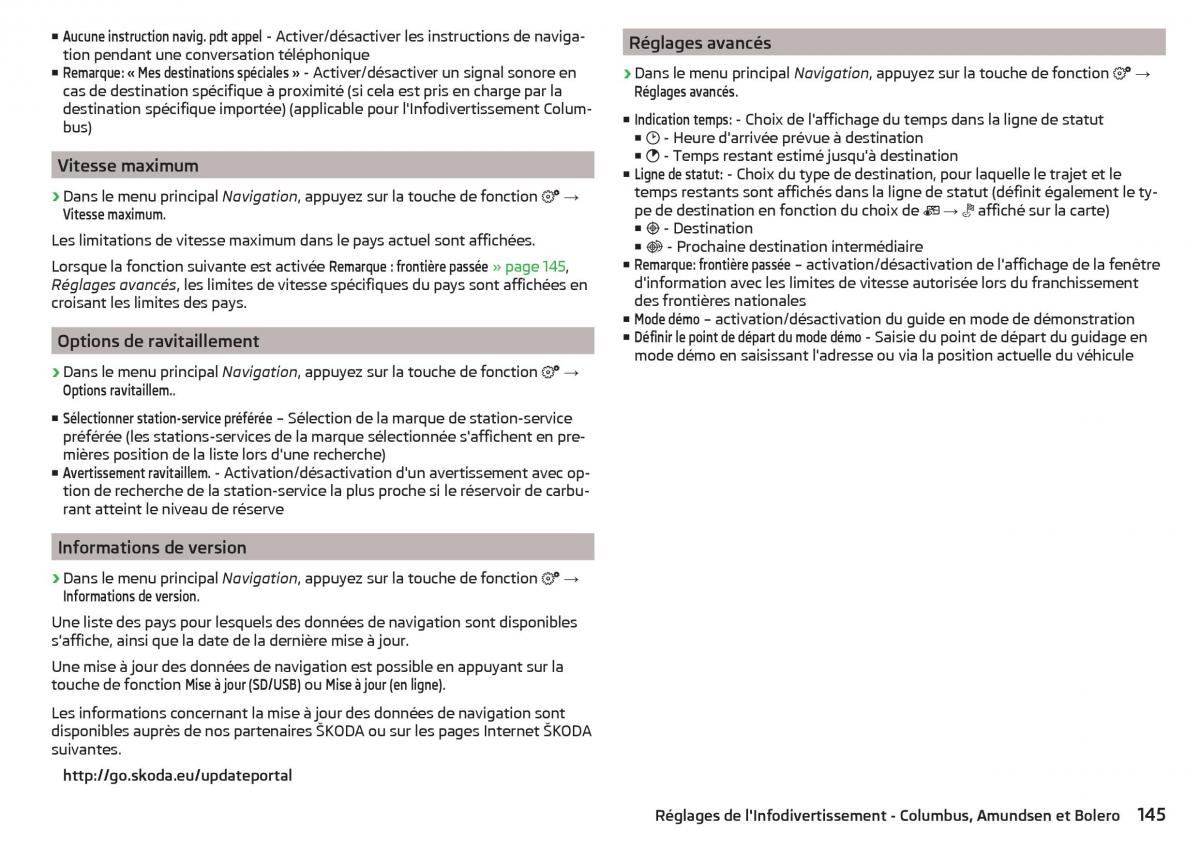 Skoda Kodiaq manuel du proprietaire / page 147