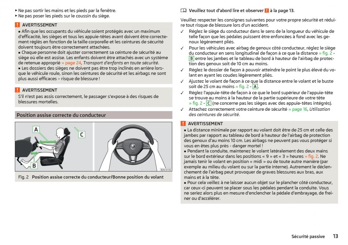 Skoda Kodiaq manuel du proprietaire / page 15